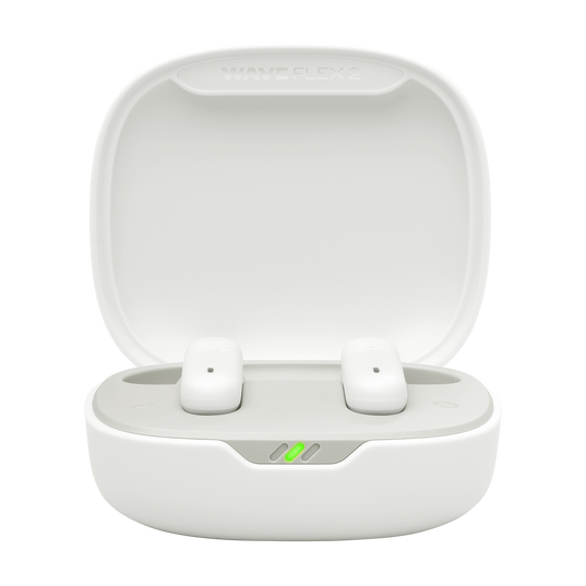 JBL Wave Flex 2 - White - True Wireless Earbuds - Left